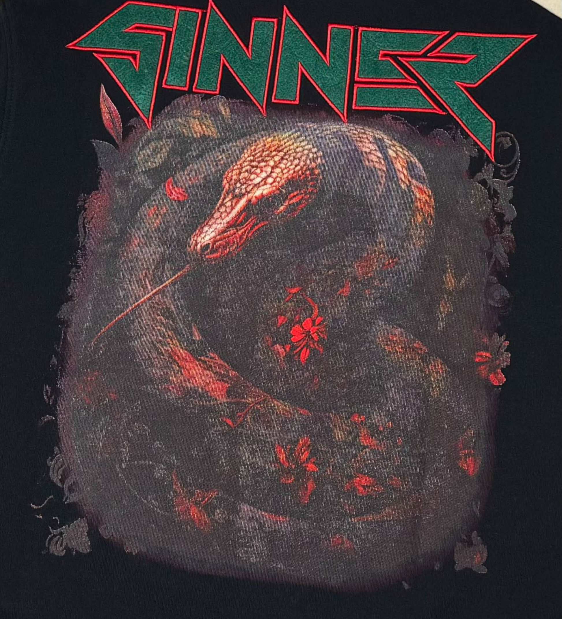 Sinner Crewneck - Black | Vie+Riche
 _4