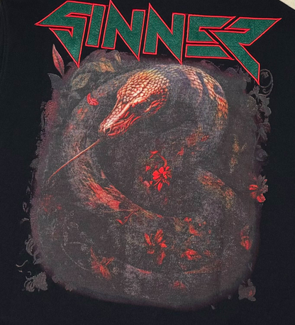 Sinner Crewneck - Black | Vie+Riche
 _4