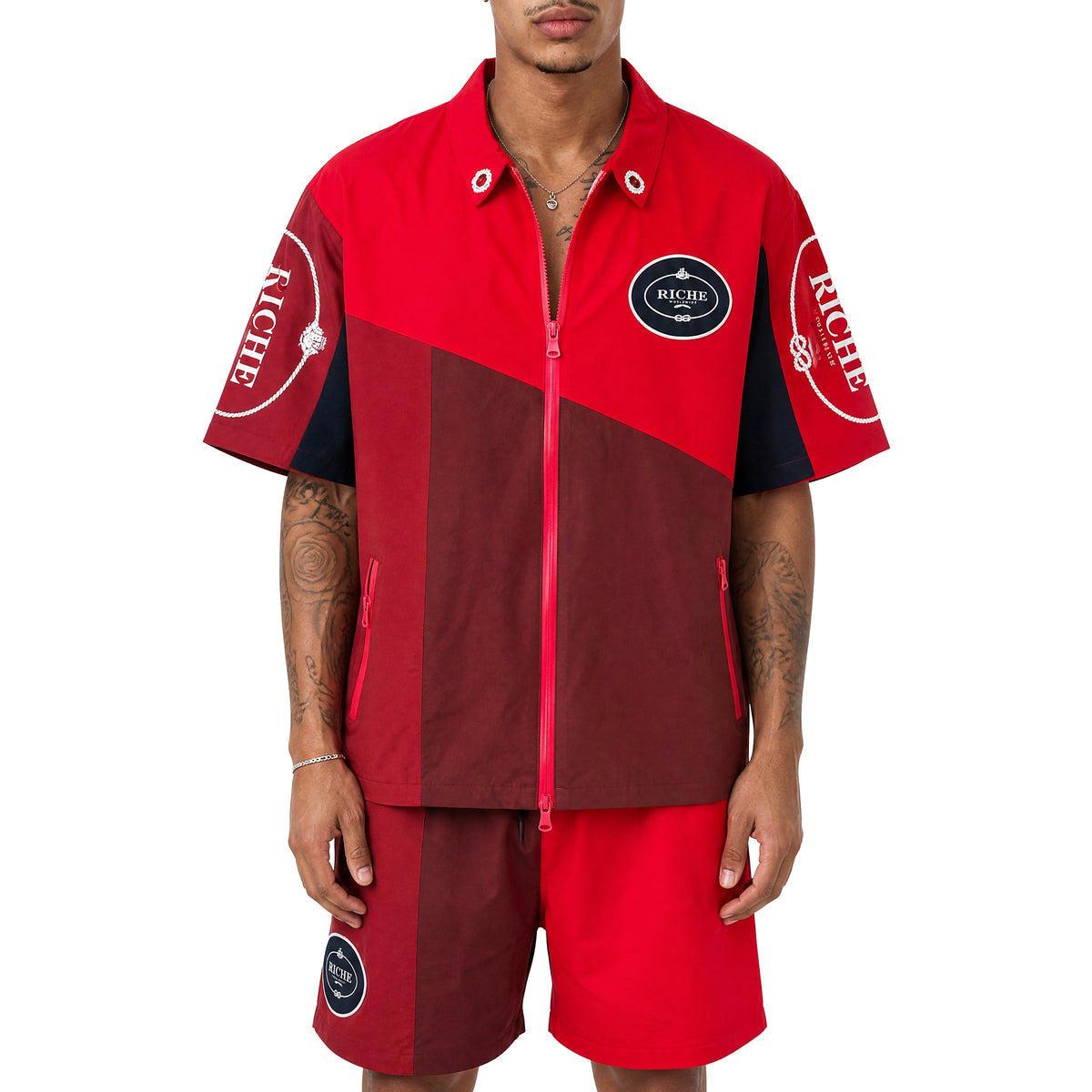 Monoblock jacket short set by Vie+Riche, view 8