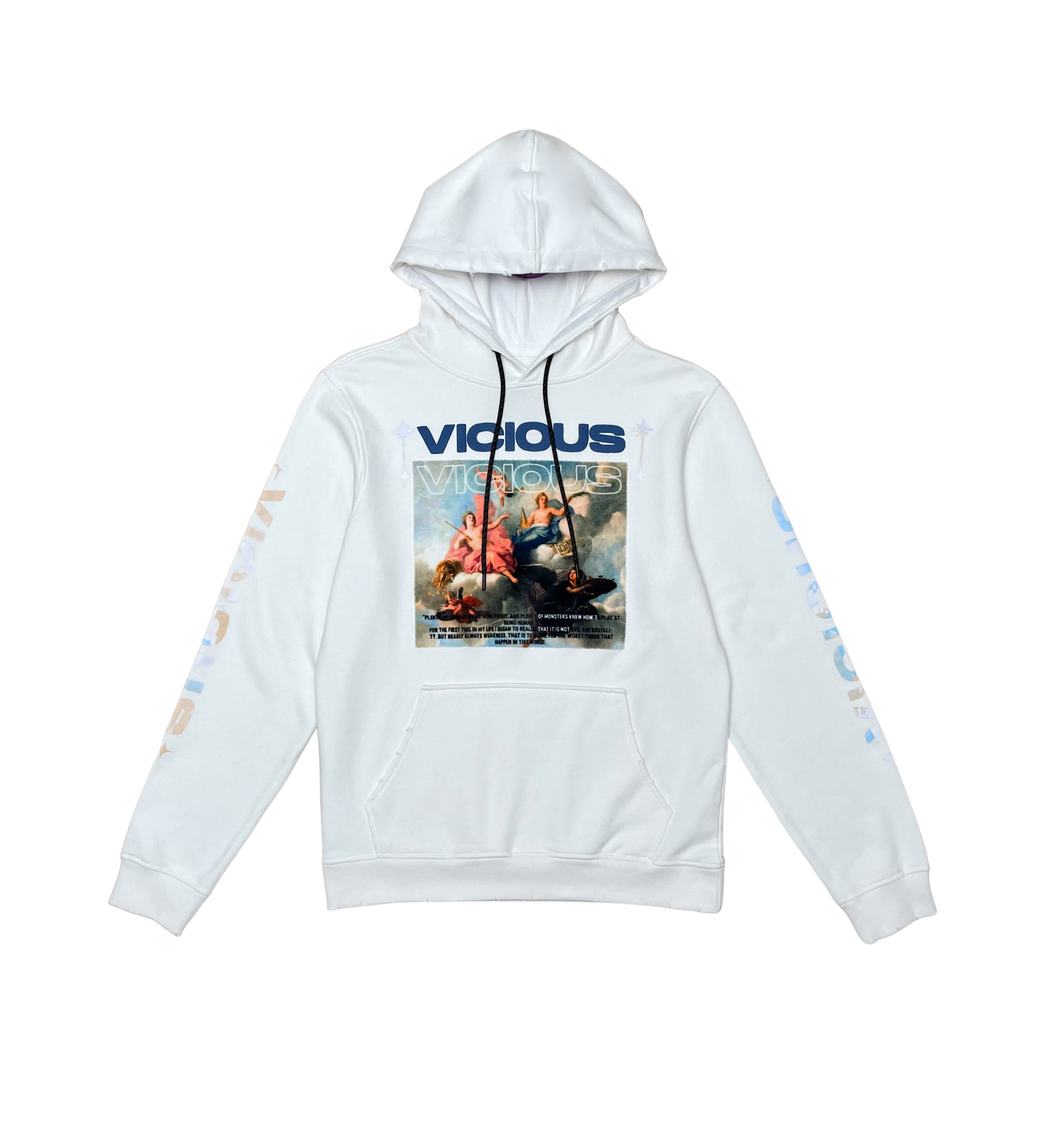 In the Clouds Hoodie - White | Vicious _3