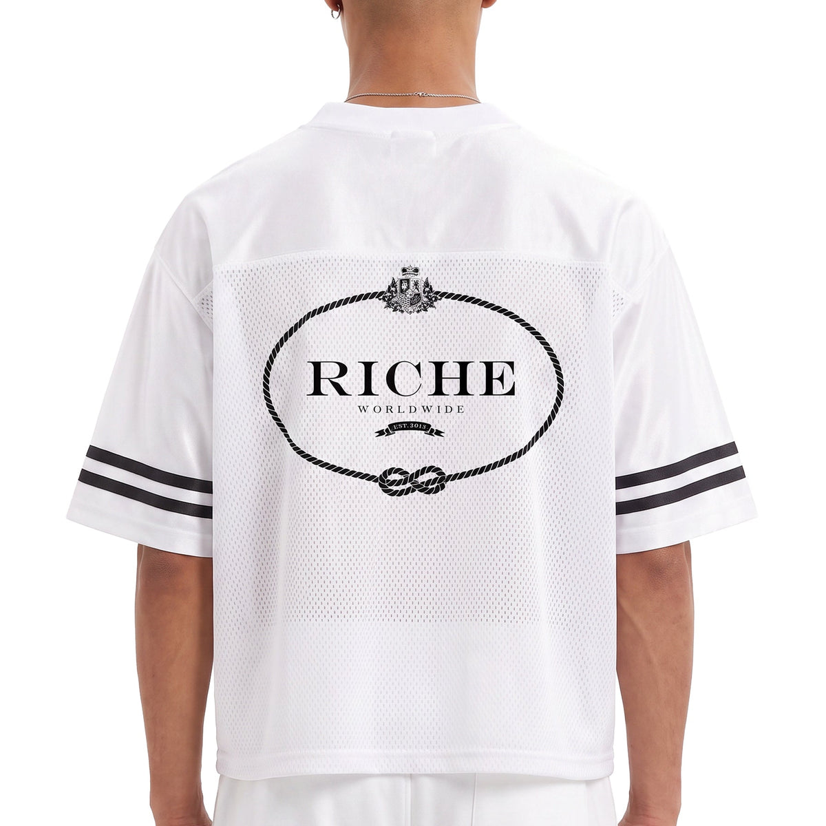 Deities Taped Mesh T-Shirt by Vie+Riche, view 2