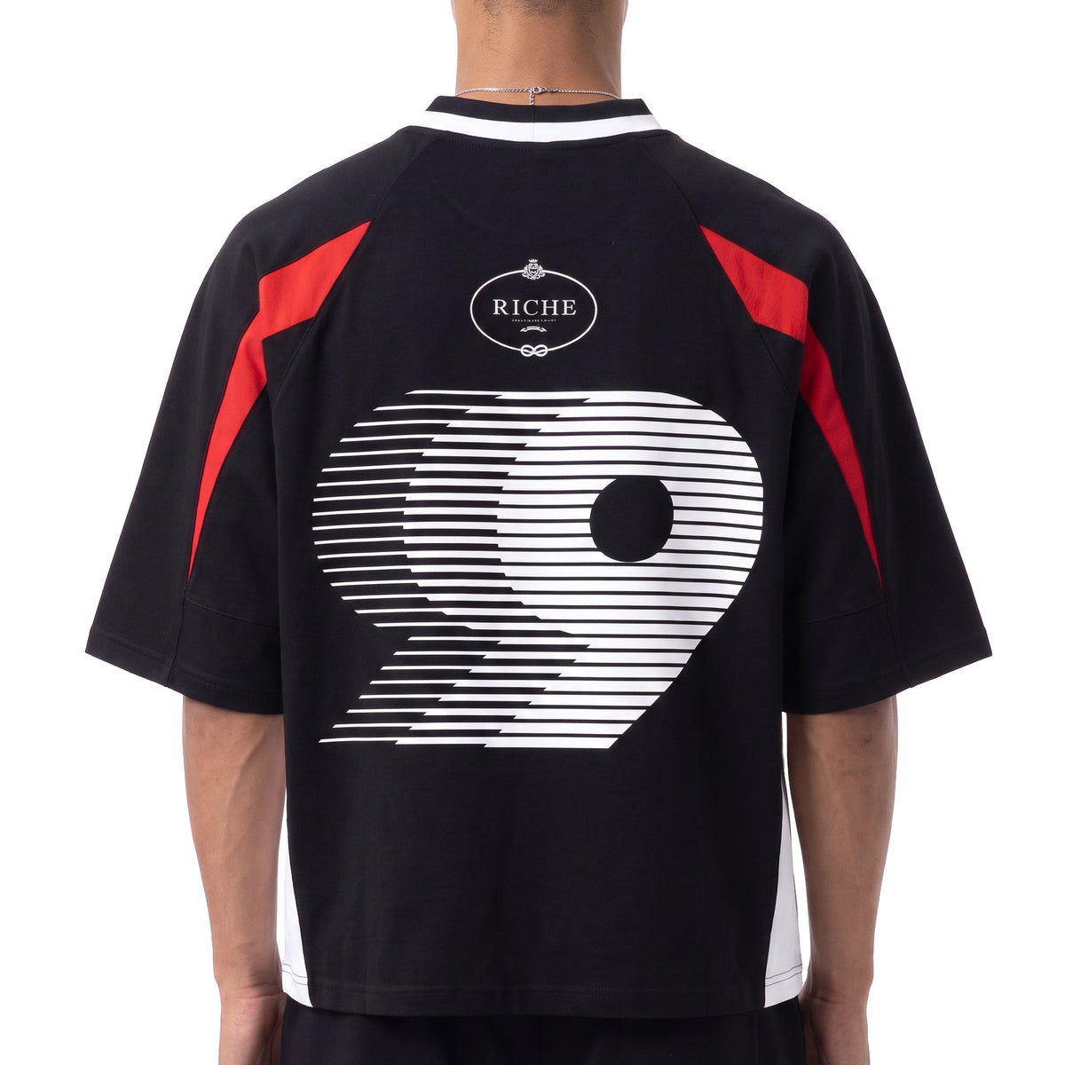 Prolific oversized color block jersey by Vie+Riche, view 2