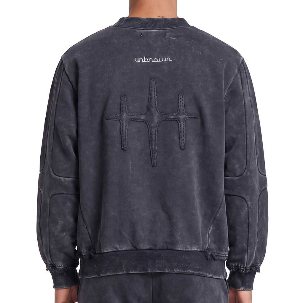 Unknown Washed Crewneck Sweatshirt by Unknown, view 3