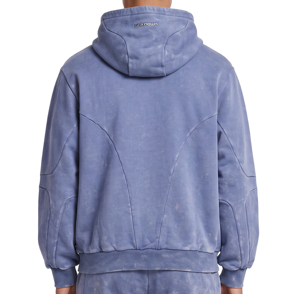 Unknown Winged Rivet Zip Hoodie by Unknown, view 7