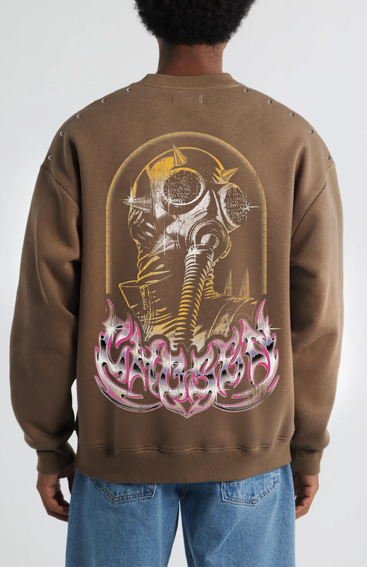 Chosen oversized sweatshirt Shitake by Chosen - 2