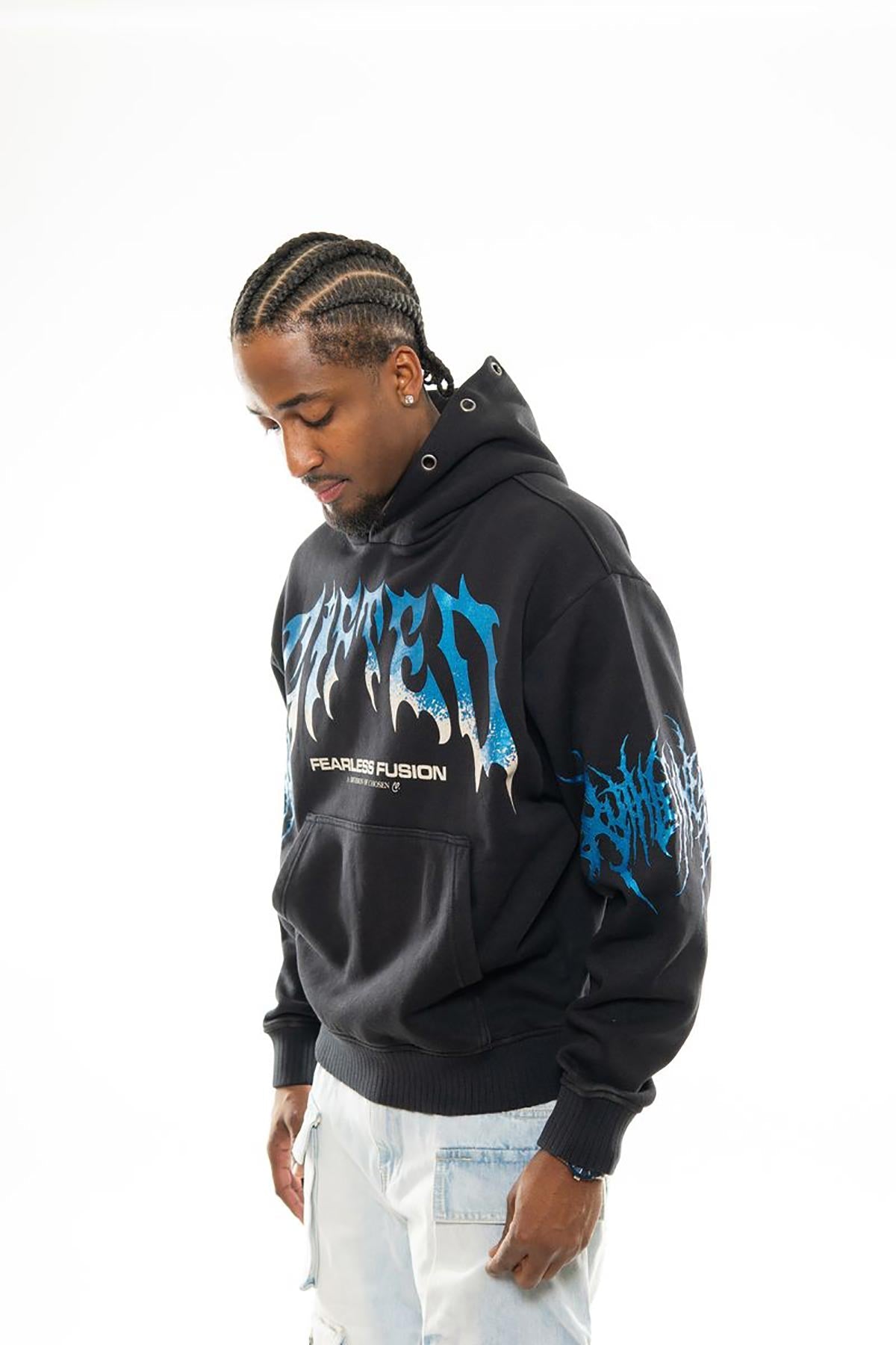 Gifted oversized pull-over hoodie by VIERICHEPARIS, view 7