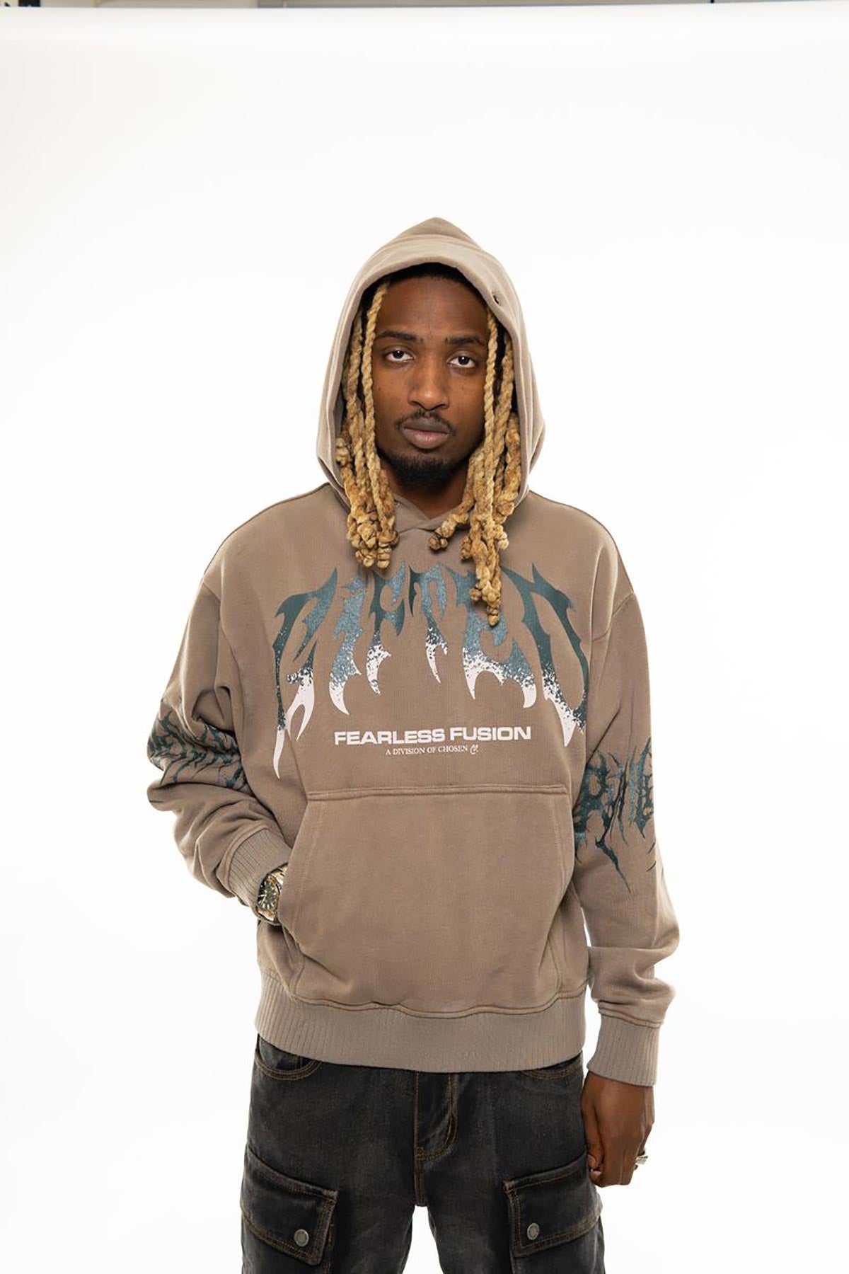 Gifted oversized pull-over hoodie by VIERICHEPARIS, view 3