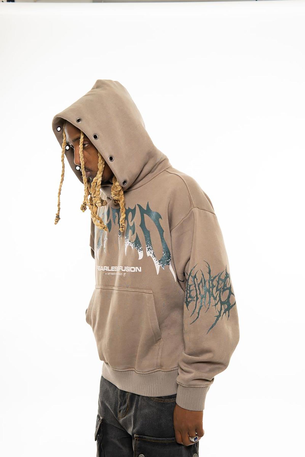 Gifted oversized pull-over hoodie by VIERICHEPARIS, view 4
