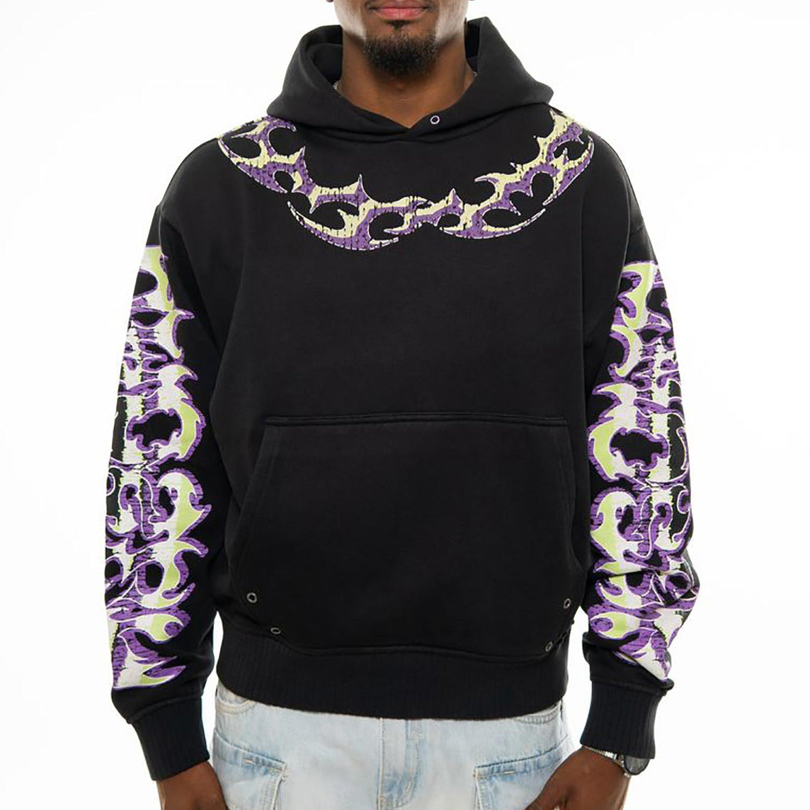 Rabid dog oversized pull-over hoodie by Chosen, view 1