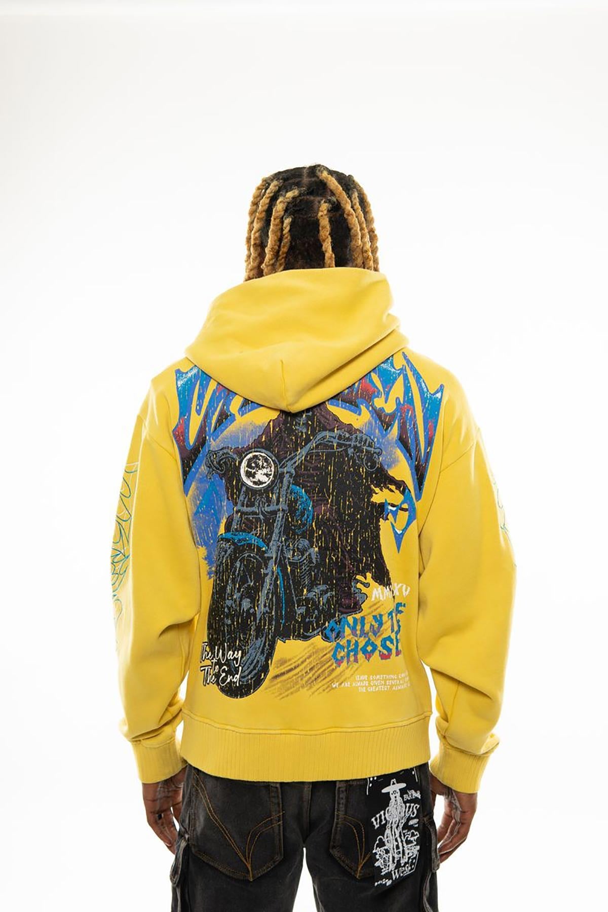 Only the chosen oversized pull-over hoodie by VIERICHEPARIS, view 9