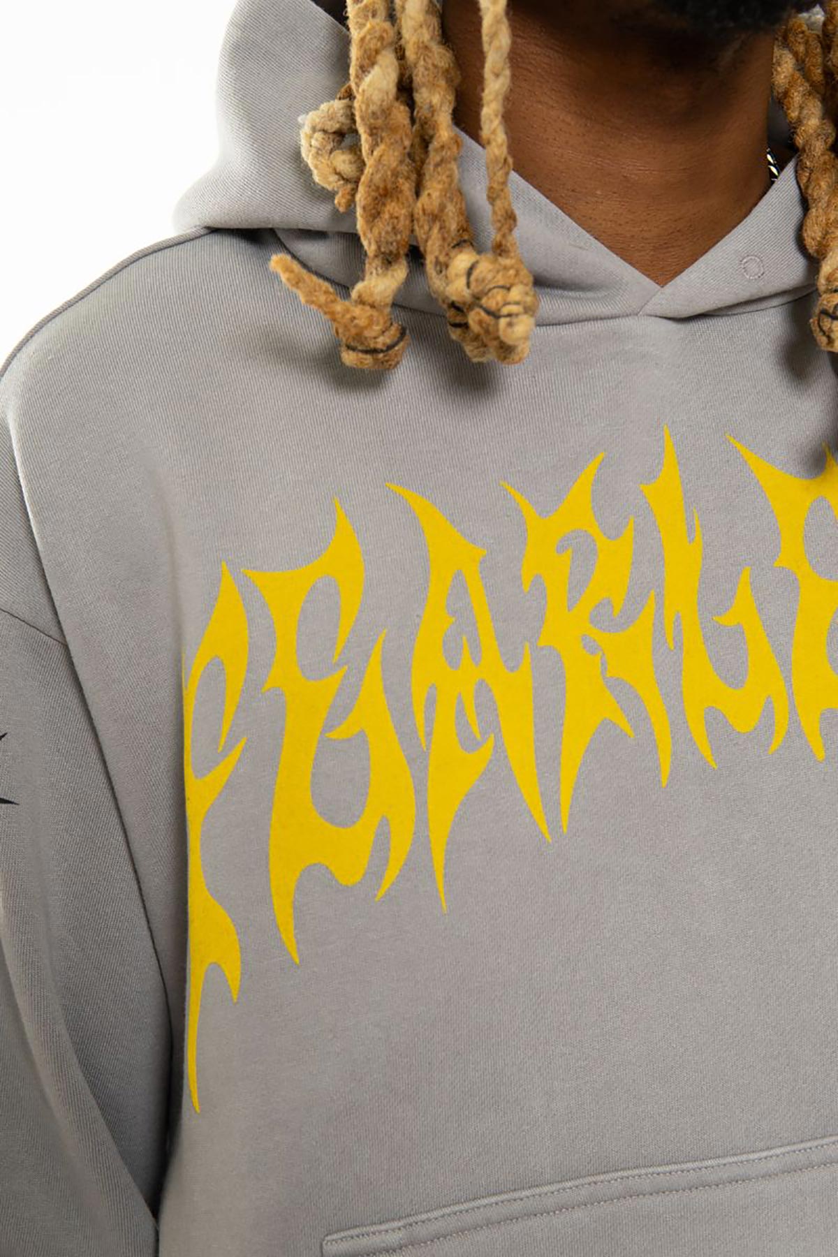 Fearless oversized pull-over hoodie by Chosen, view 8