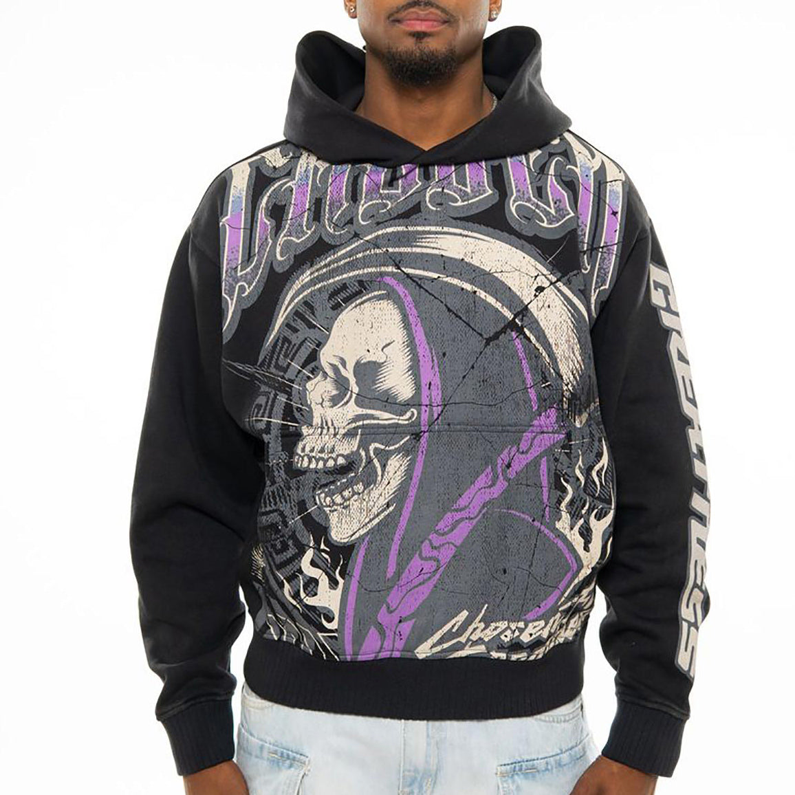 Reaper oversized pull-over hoodie by Chosen, view 1