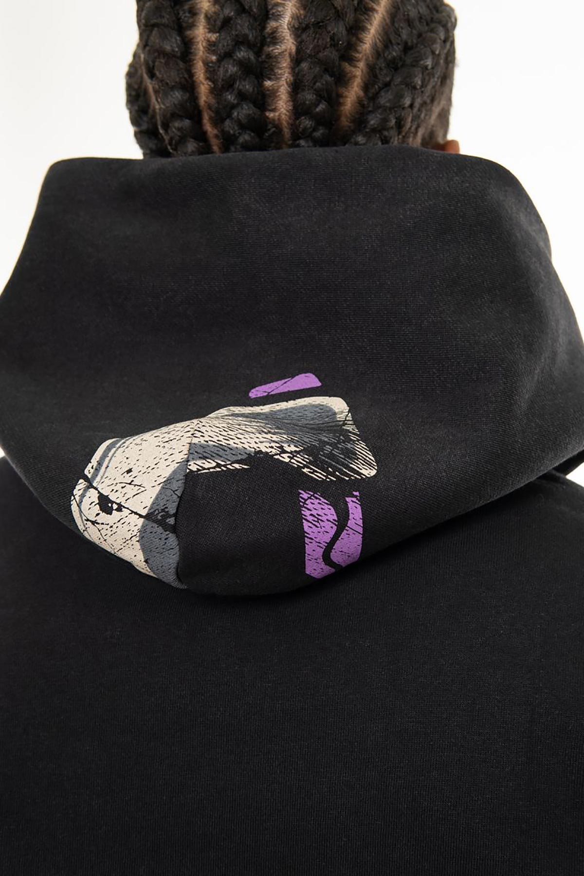 Reaper oversized pull-over hoodie Black by Chosen - 2