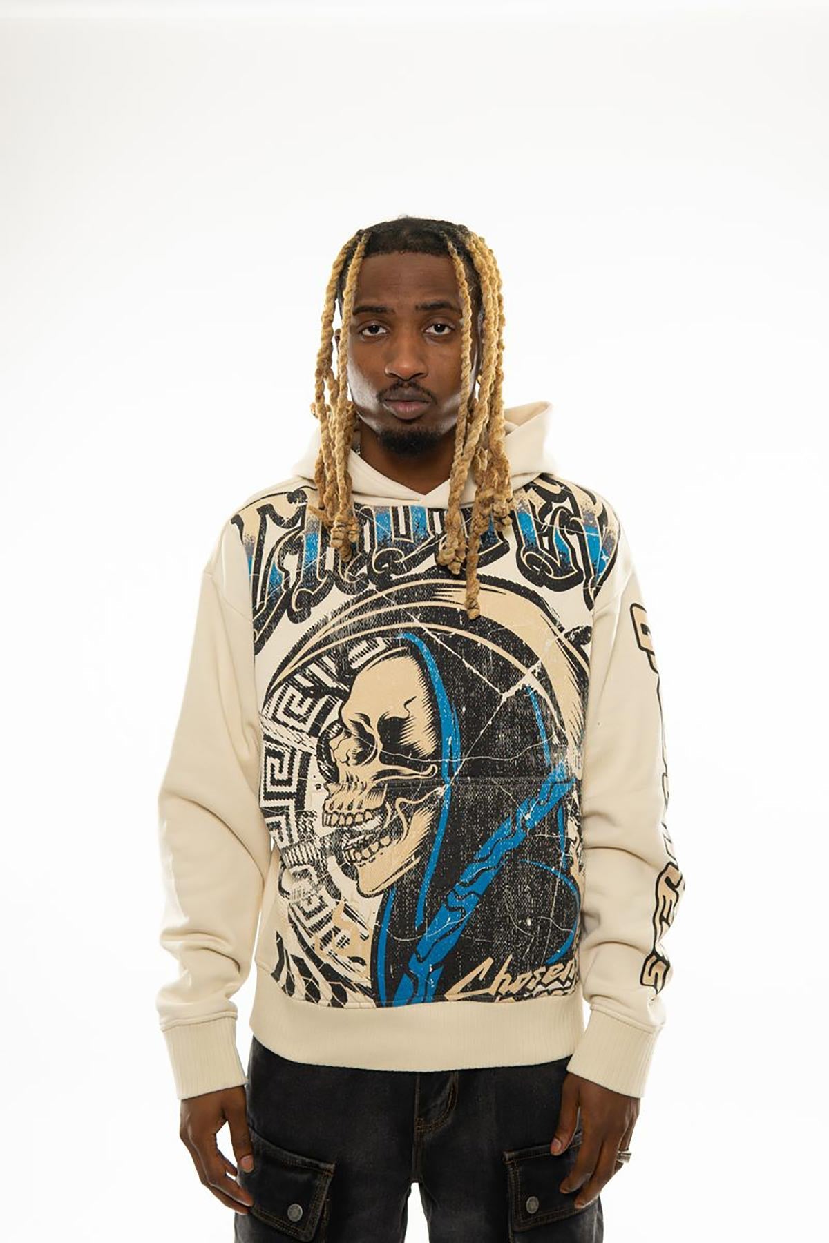 Reaper oversized pull-over hoodie by Chosen, view 7