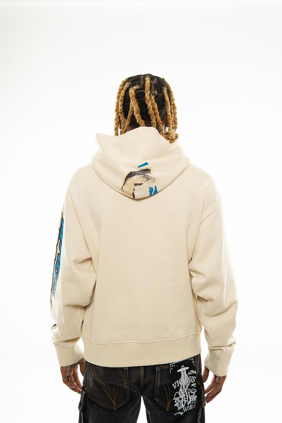 Reaper oversized pull-over hoodie by Chosen, view 9