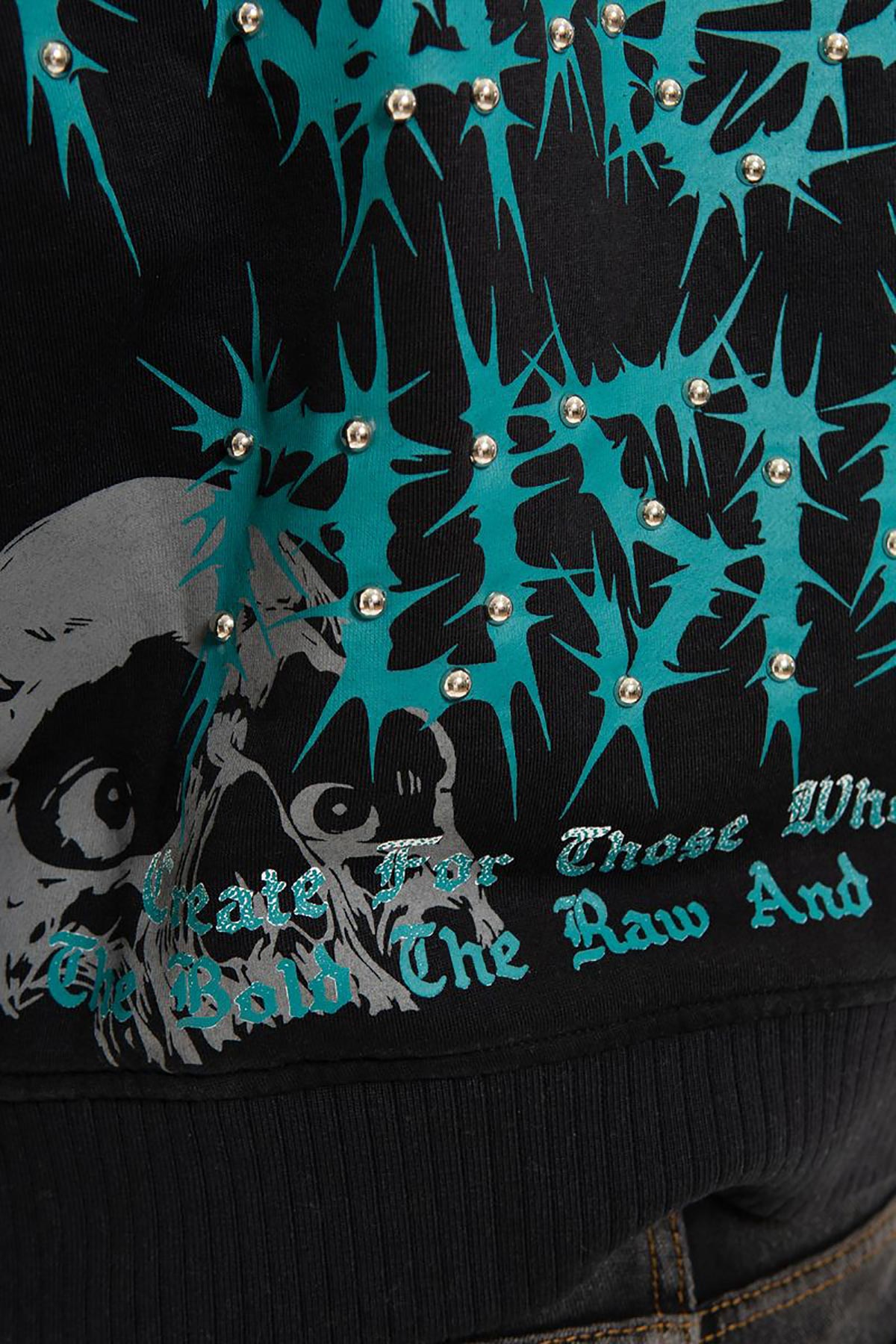 The one oversized pull-over hoodie Black by Chosen - 2