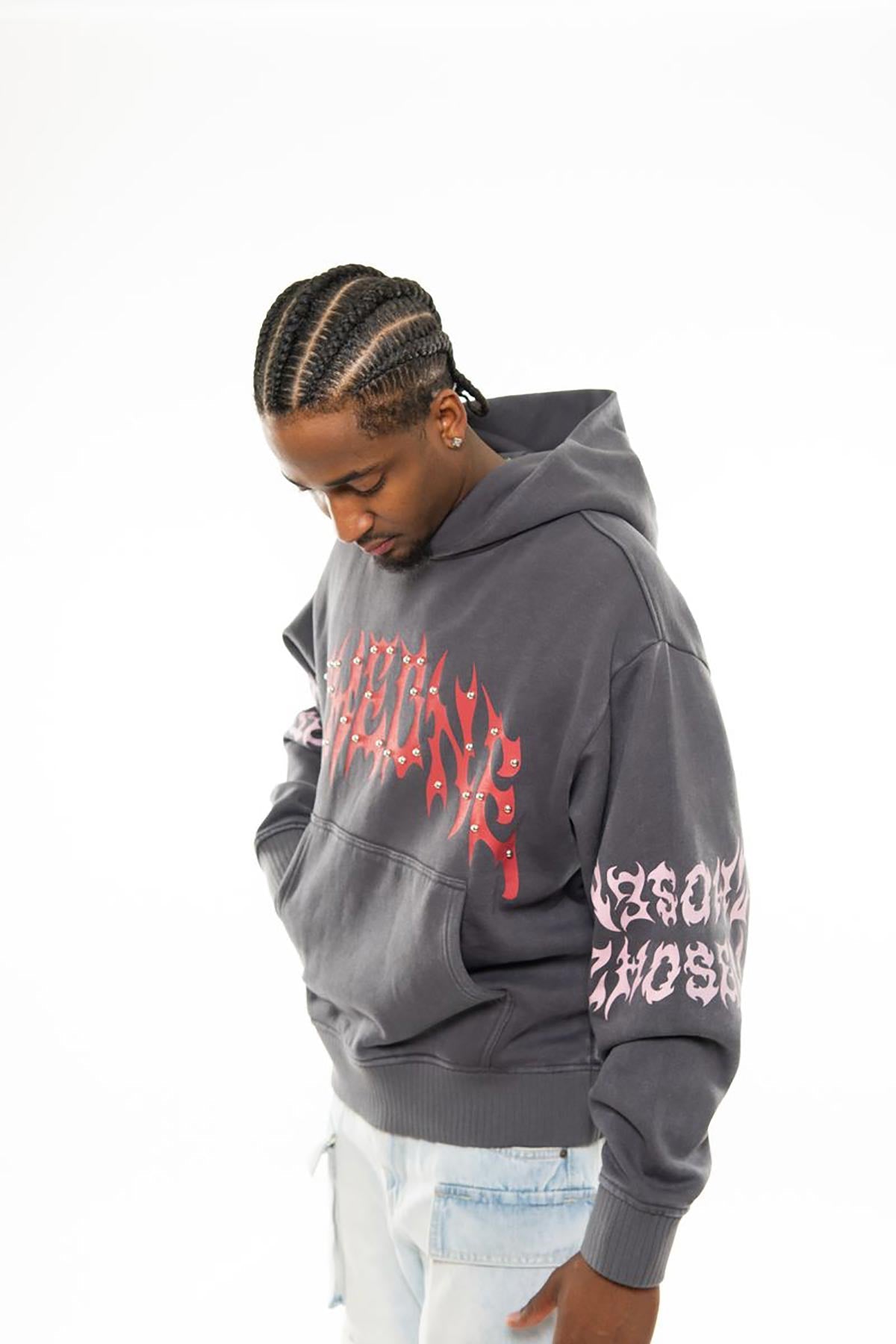 The one oversized pull-over hoodie by VIERICHEPARIS, view 8