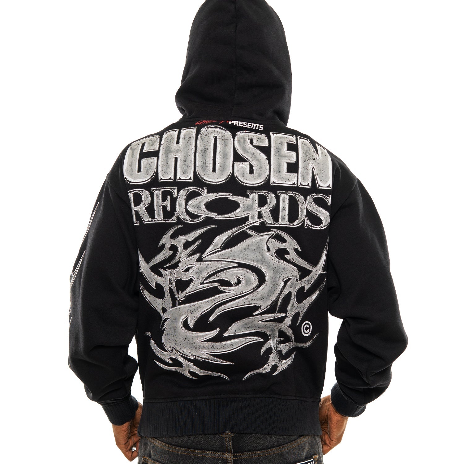 Chosen records oversized pull-over hoodie By Chosen-3