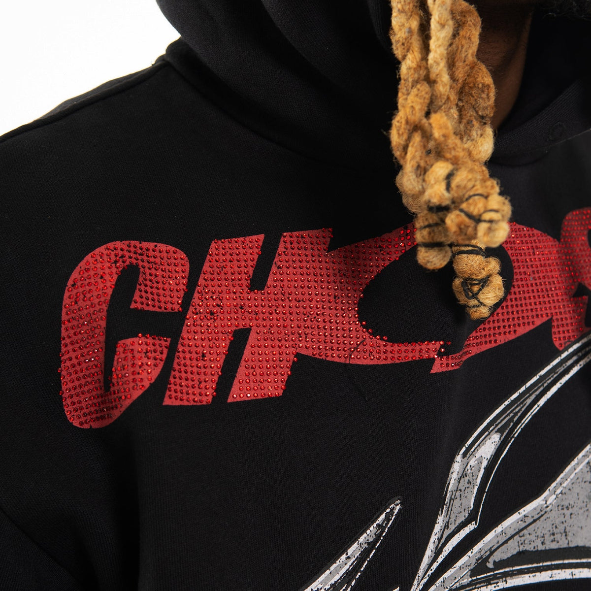 Chosen records oversized pull-over hoodie by Chosen, view 6