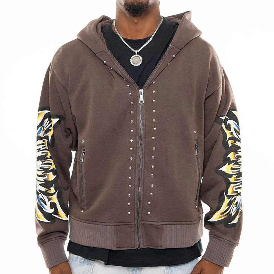 Chosen studios oversized full zip hoodie by Chosen, view 6