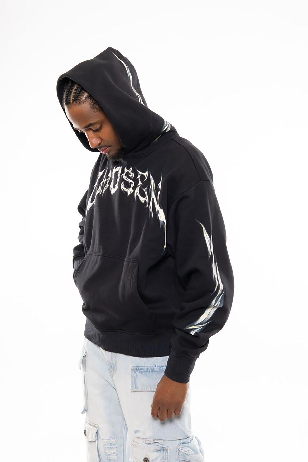 Eagle oversized pull-over hoodie by Chosen, view 5