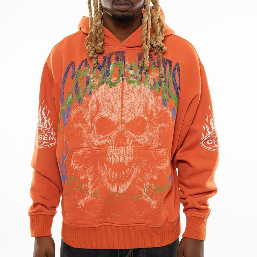 Conflicts oversized pull-over hoodie by Chosen, view 6