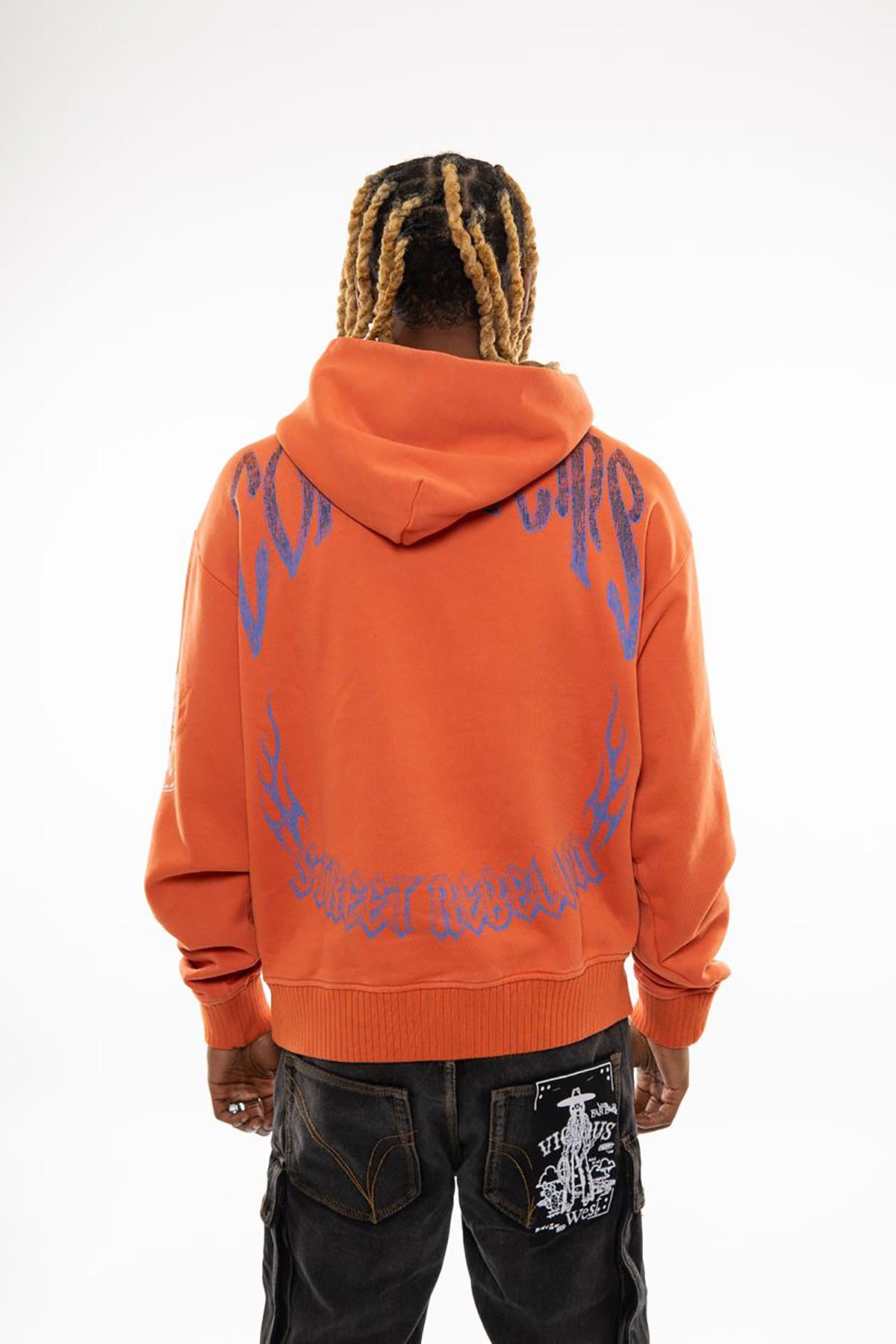 Conflicts oversized pull-over hoodie by Chosen, view 9