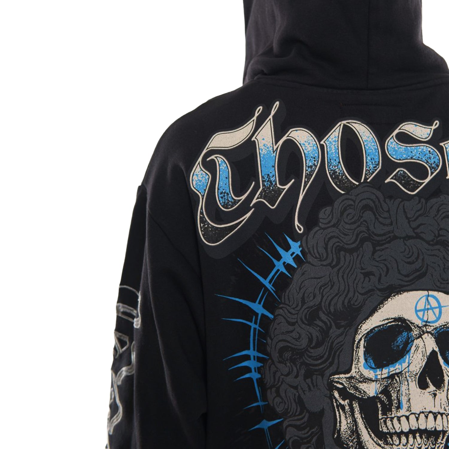 Anarchy oversized full zip hoodie set By Chosen-5
