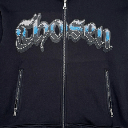 Anarchy oversized full zip hoodie set By Chosen-10