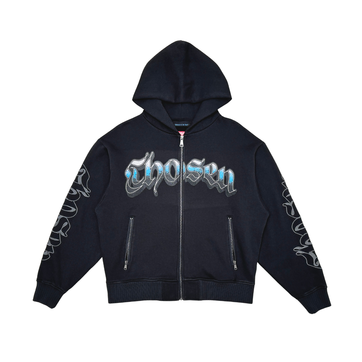 Anarchy oversized full zip hoodie set By Chosen-9