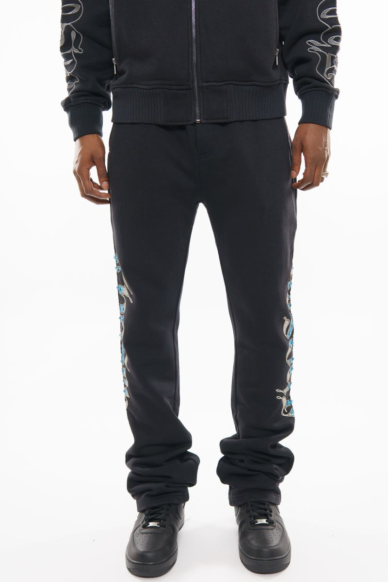 Anarchy oversized full zip hoodie set By Chosen-6