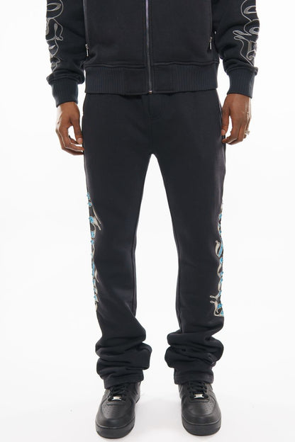 Anarchy oversized full zip hoodie set