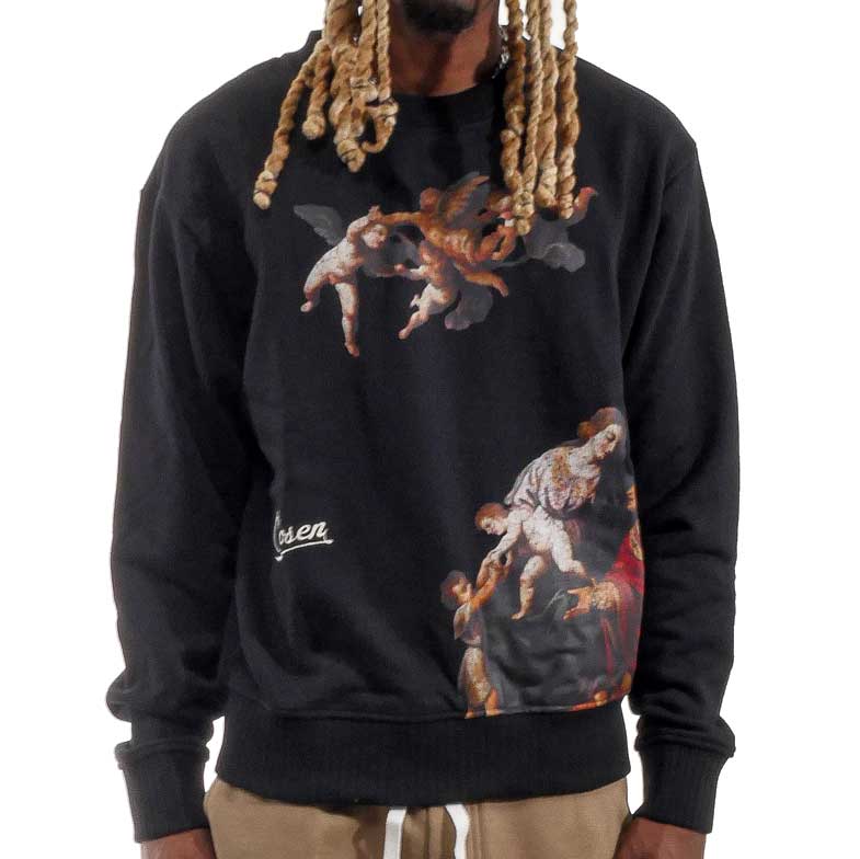 Holy Child Crew Black by Chosen - 1