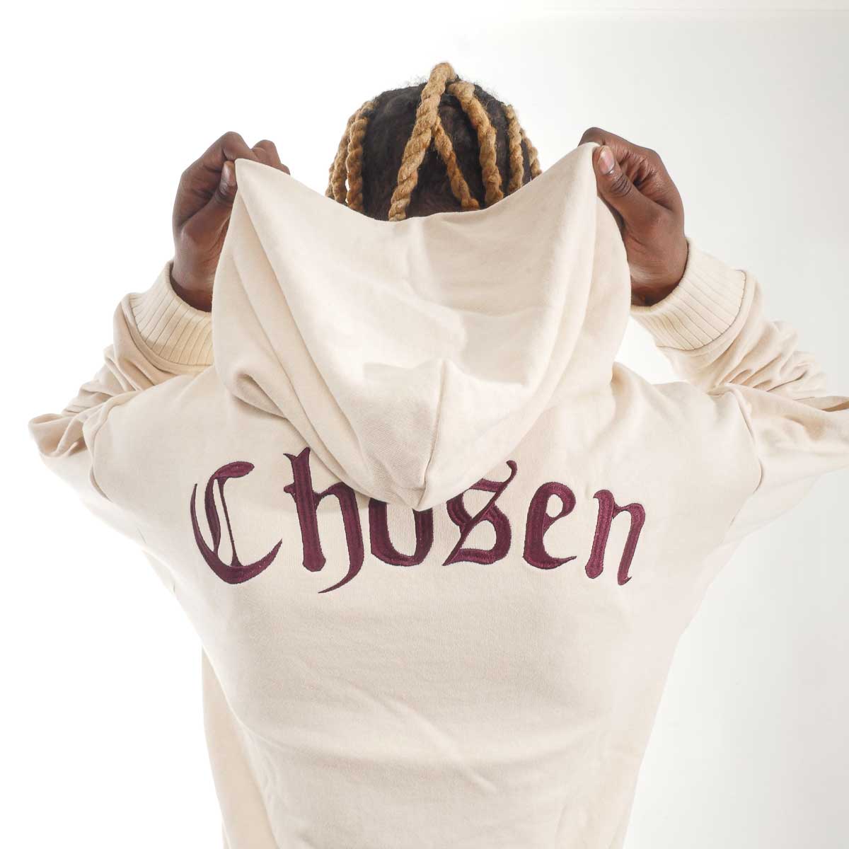 The Angel Of The Lord Pull-Over Hoodie Bone by Chosen - 5