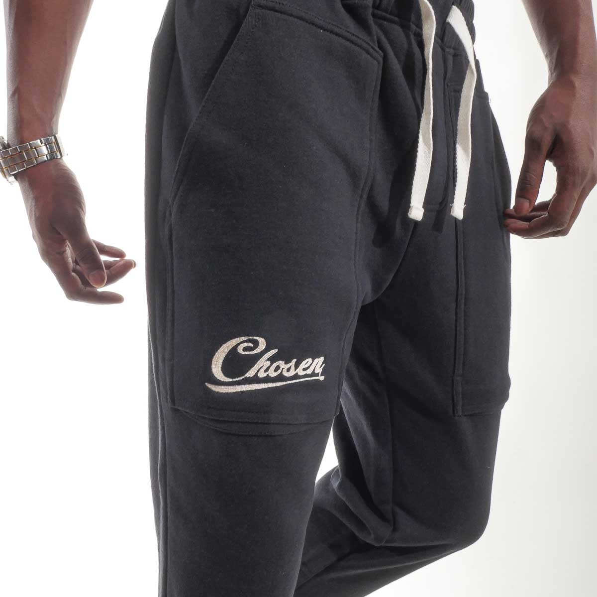 French Terry Sweatpants Black by Chosen - 3