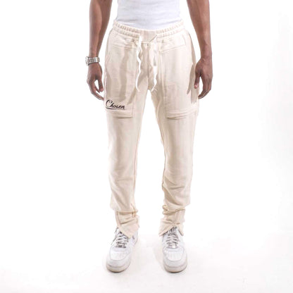 French Terry Sweatpants Bone by Chosen - 1