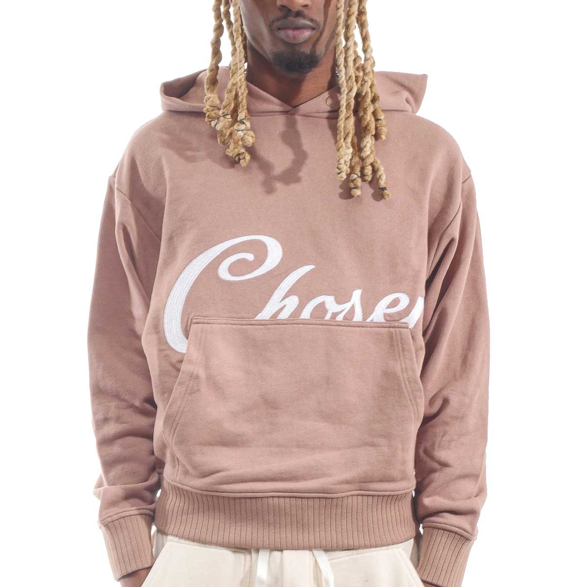 Eagle Pull-Over Hoodie Taupe by Chosen - 1