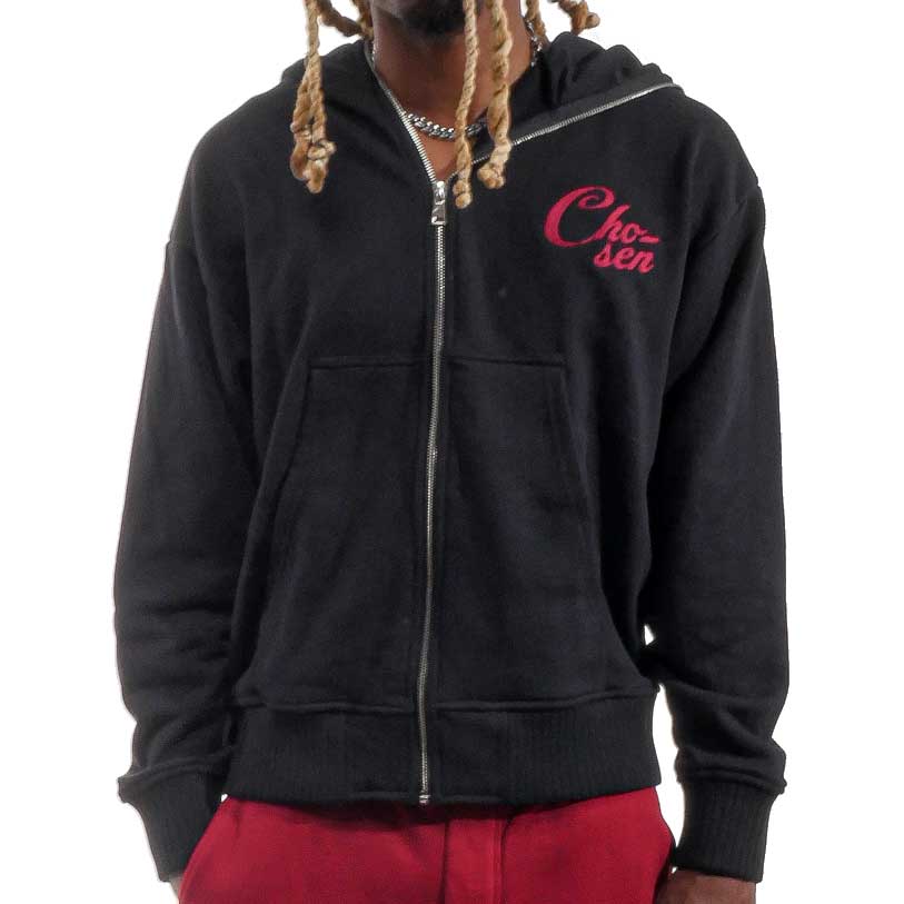 Chosen Lamb Zip Hoodie Black by Chosen - 1