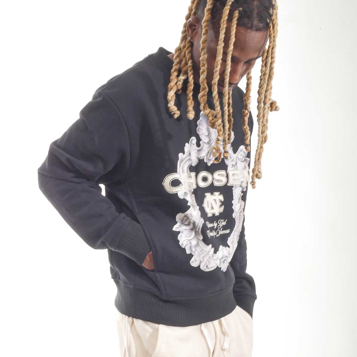 Pocketed washed frame crew By Chosen-6