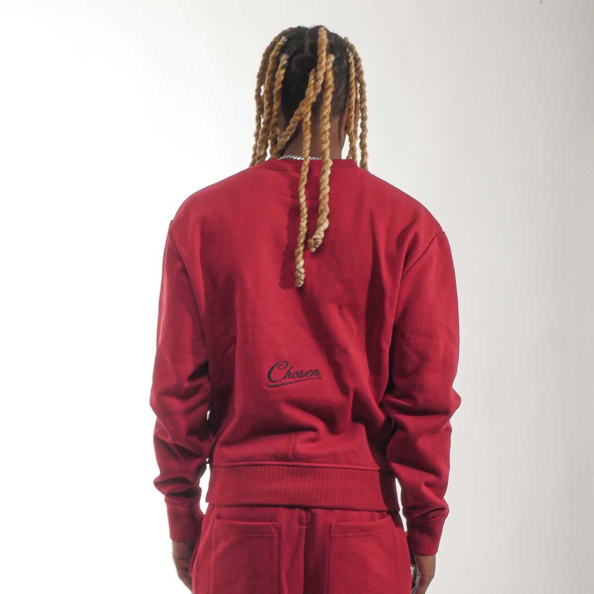 Pocketed washed frame crew By Chosen-11