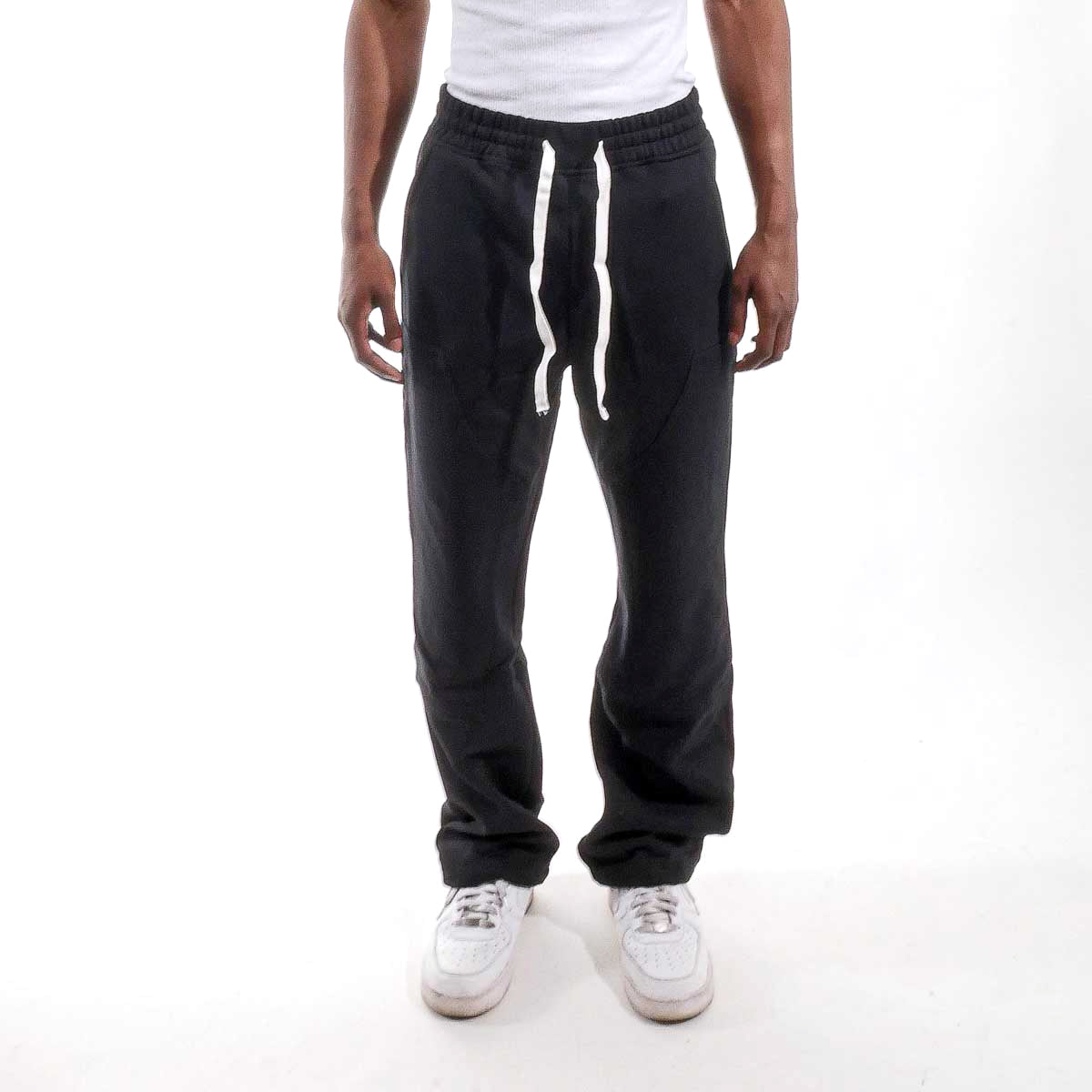 Washed Carpenter Sweatpants Black by Chosen - 1