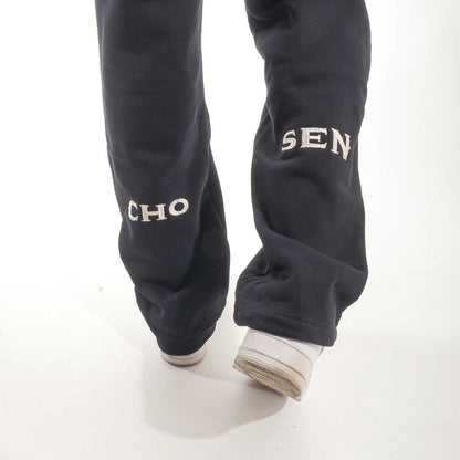 Washed Carpenter Sweatpants Black by Chosen - 3