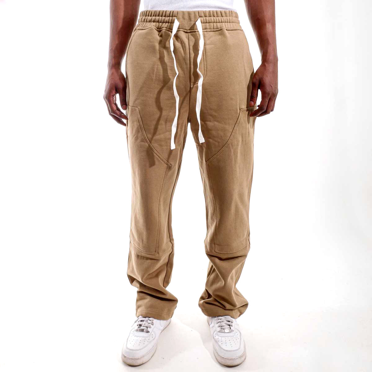 Washed Carpenter Sweatpants Sand by Chosen - 1