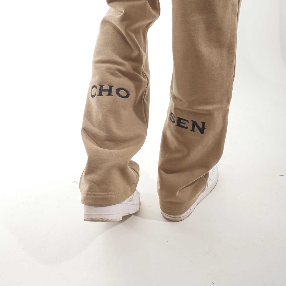 Washed Carpenter Sweatpants Sand by Chosen - 2