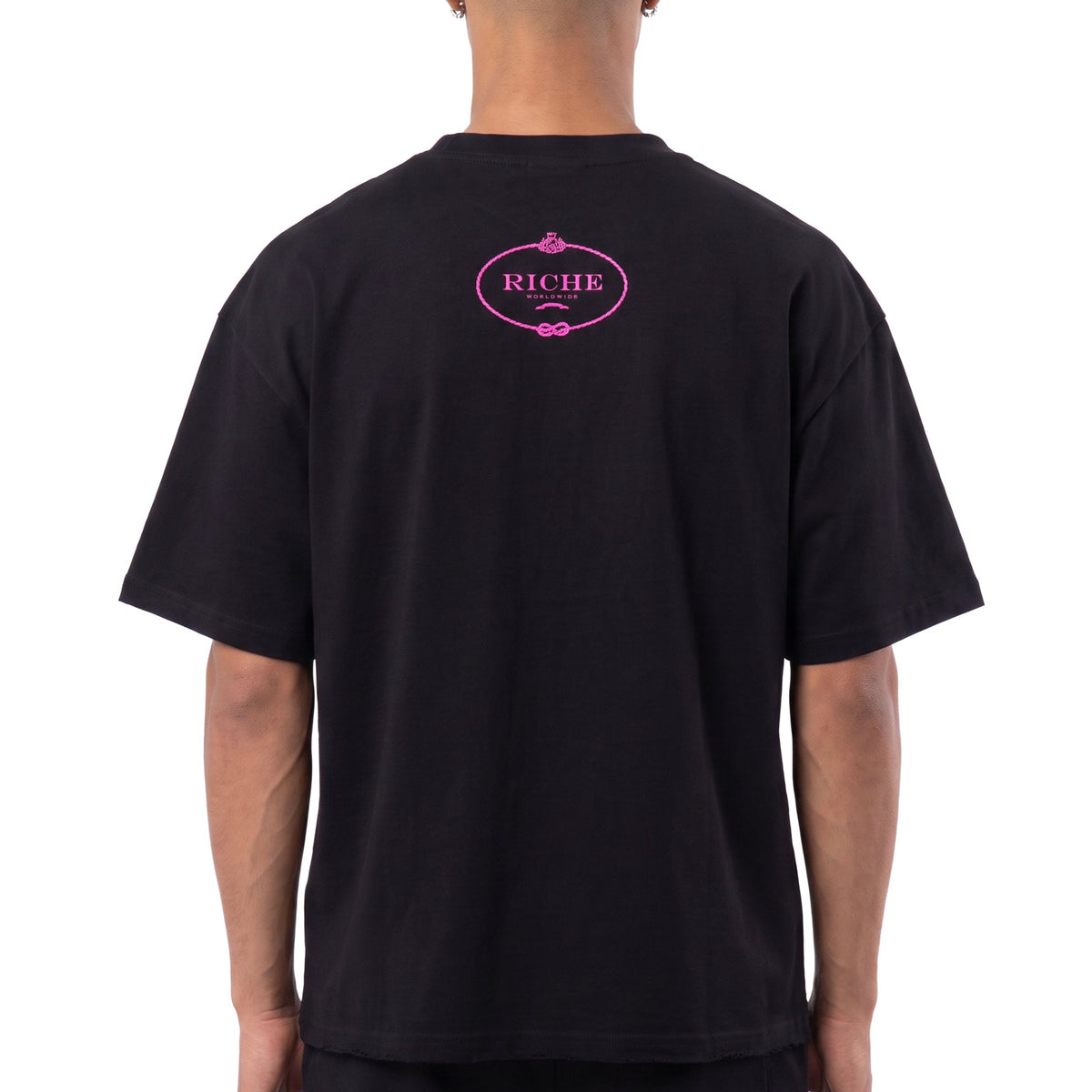 Jeezus piece Sun Fade T-Shirt by Vie+Riche, view 2