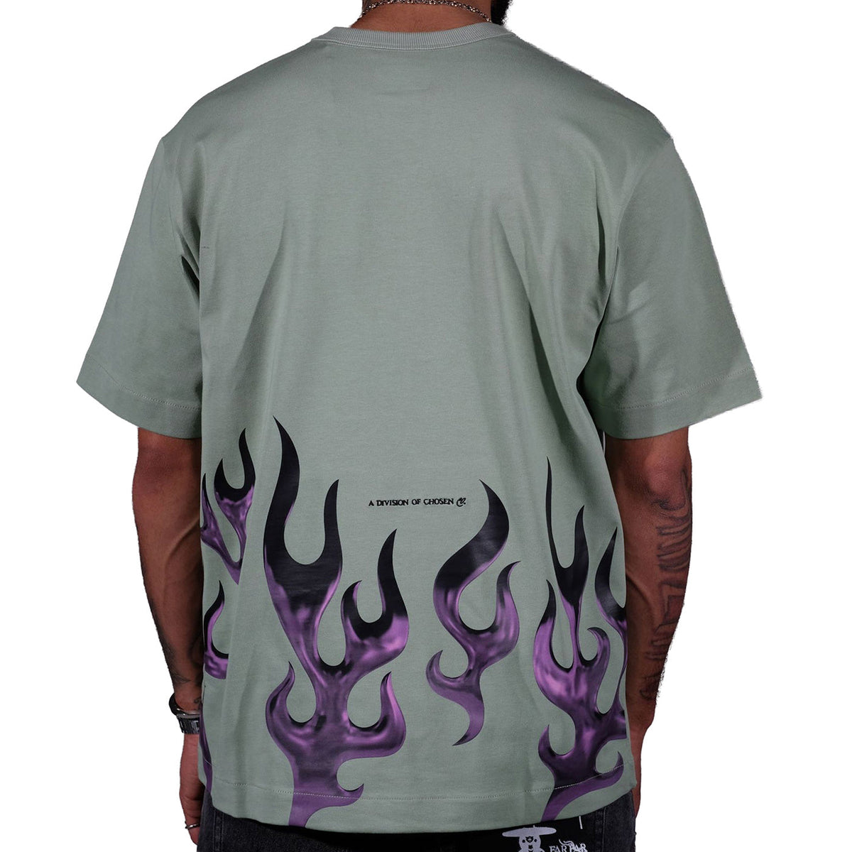 Chosen flames tee by Chosen, view 3
