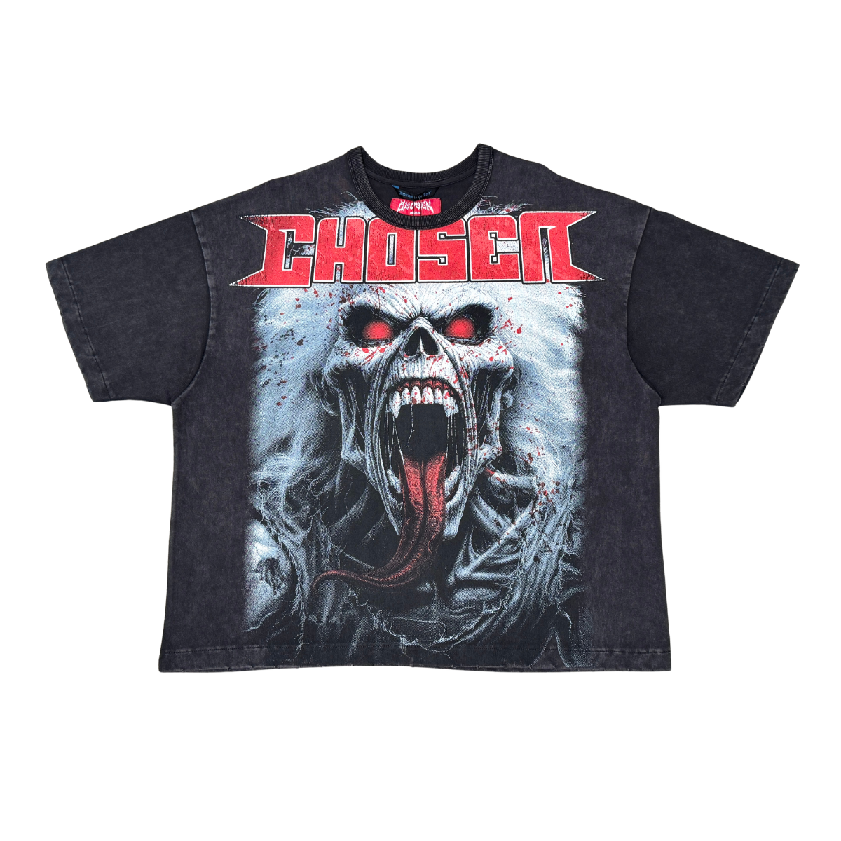Screaming Skull Metal Band Tee by Chosen, view 3