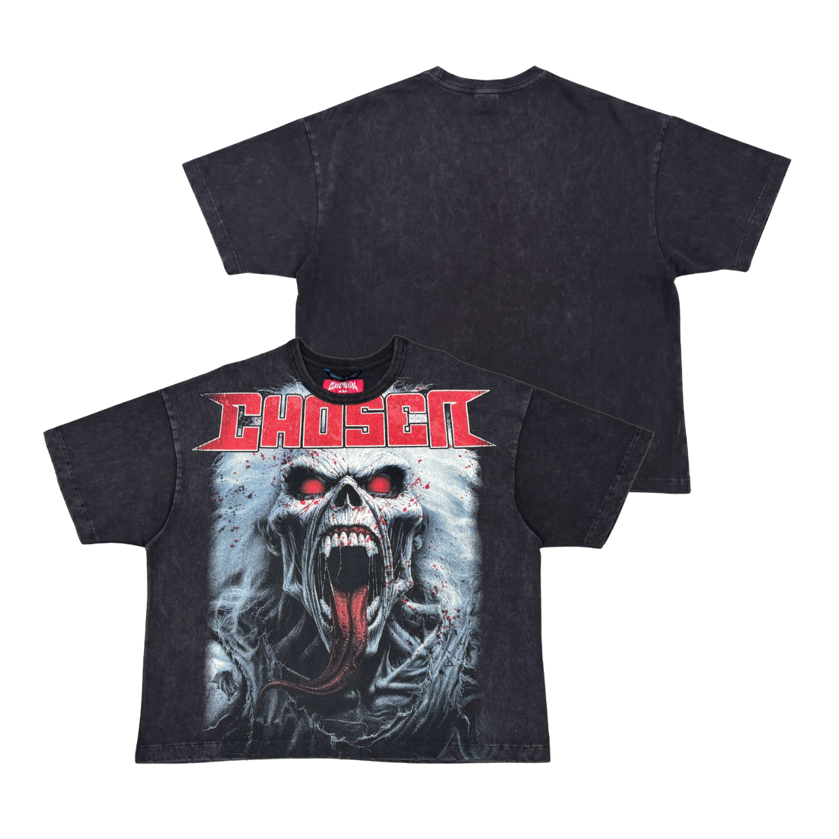 Screaming Skull Metal Band Tee by Chosen, view 6
