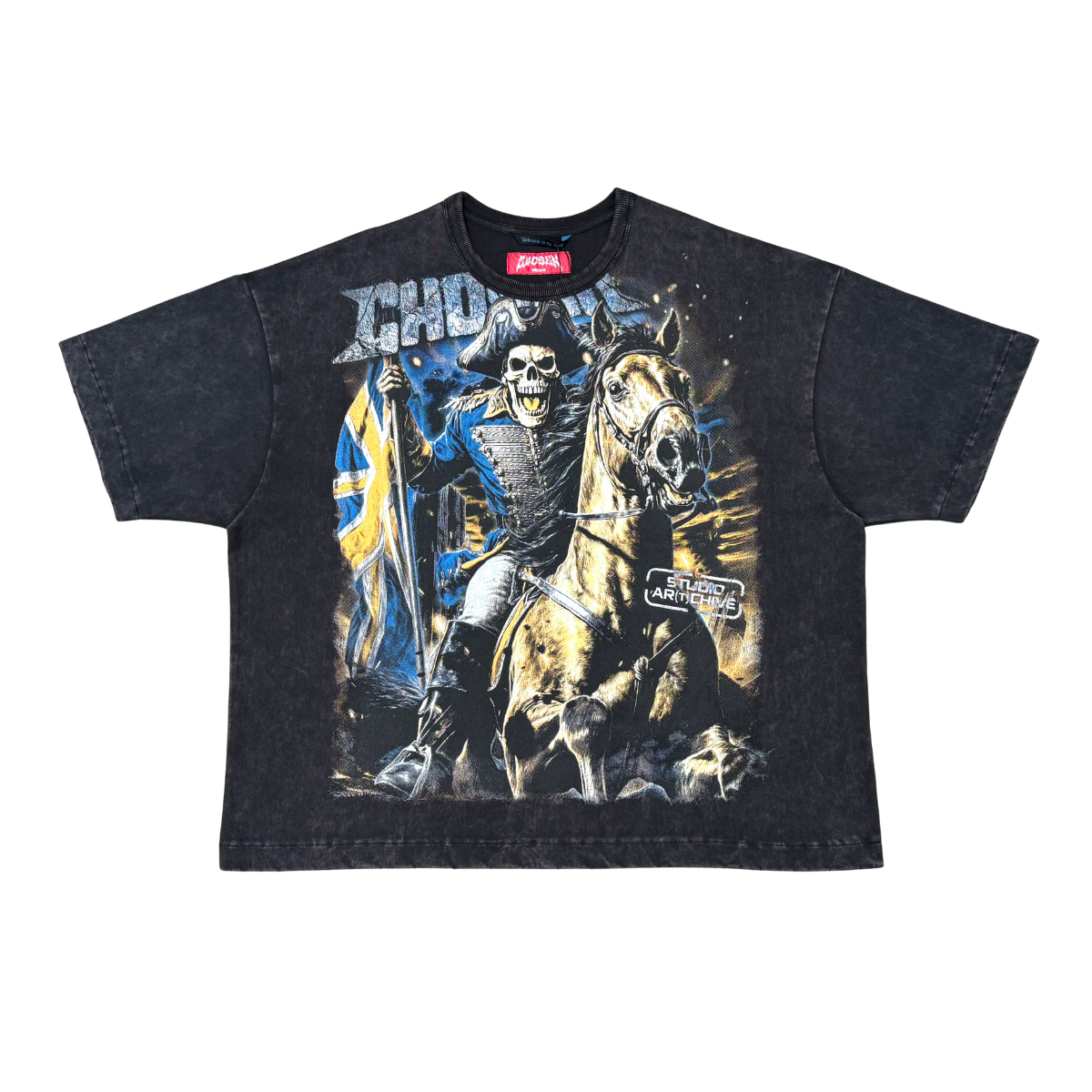 Skull Cavalry Graphic Tee by Chosen, view 3