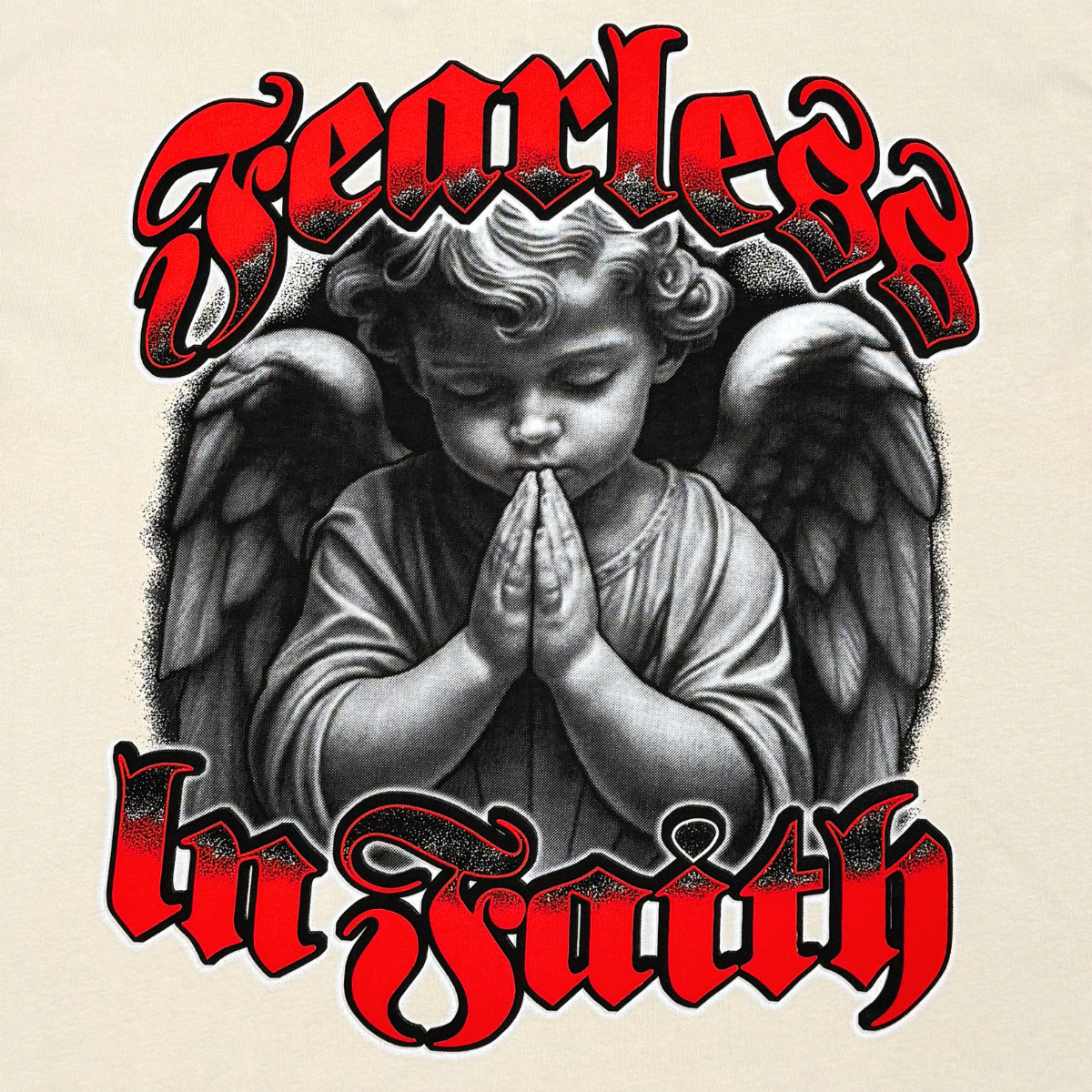 Fearless in Faith Tee by VIERICHEPARIS, view 9